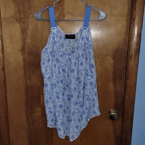 Lane Bryant Blue Floral Camisole